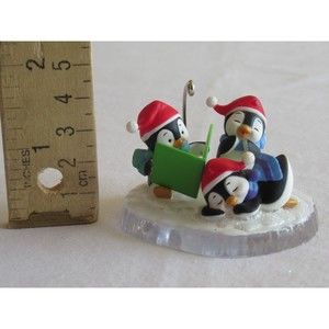Hallmark Keepsake Not A Creature Was Stirring Penguin 2022 Ornament NEW IceBlock